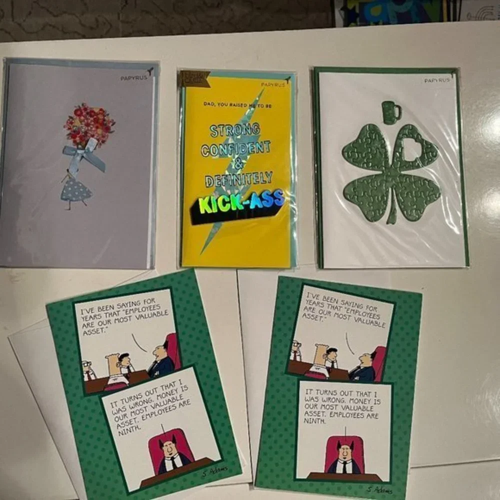 Greeting‎ Cards - Mixed Lot (Bundle of 5 Cards)